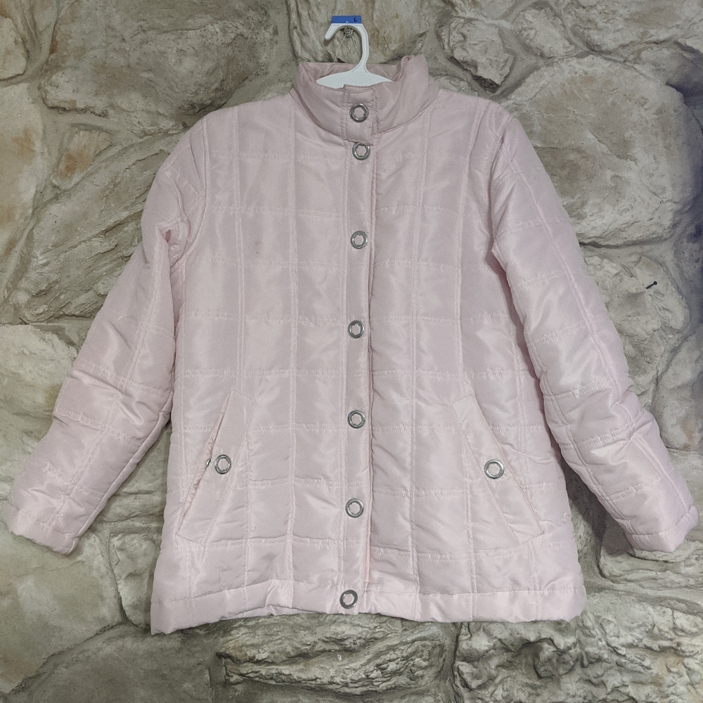 Womenwear by Wind Pink Puffer Jacket